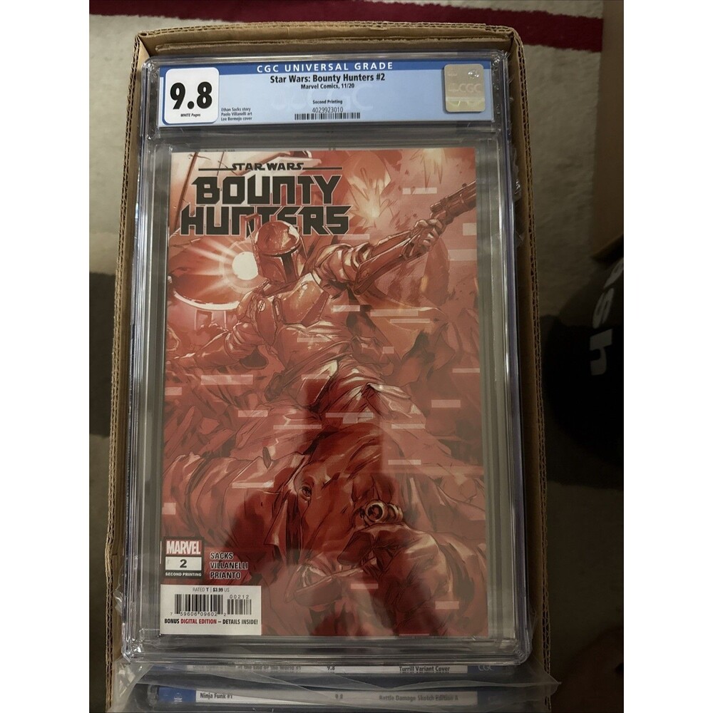 Marvel Comics Star Wars: Bounty Hunters #2 2nd Print CGC 9.8 - Boba Fett